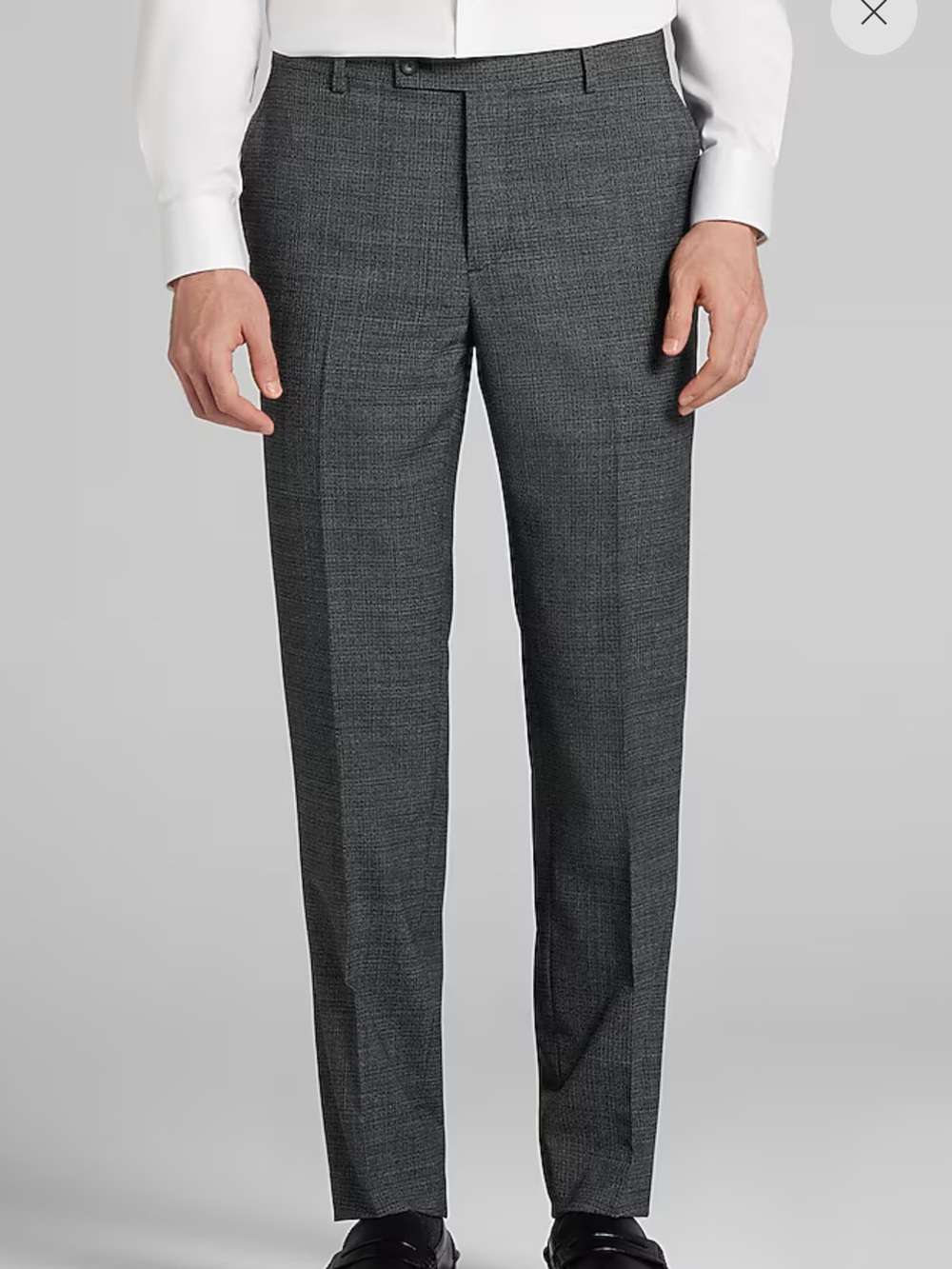 Awearness Kenneth Cole CHILLFLEX Slim Fit Mini Check Suit Pants 48x30